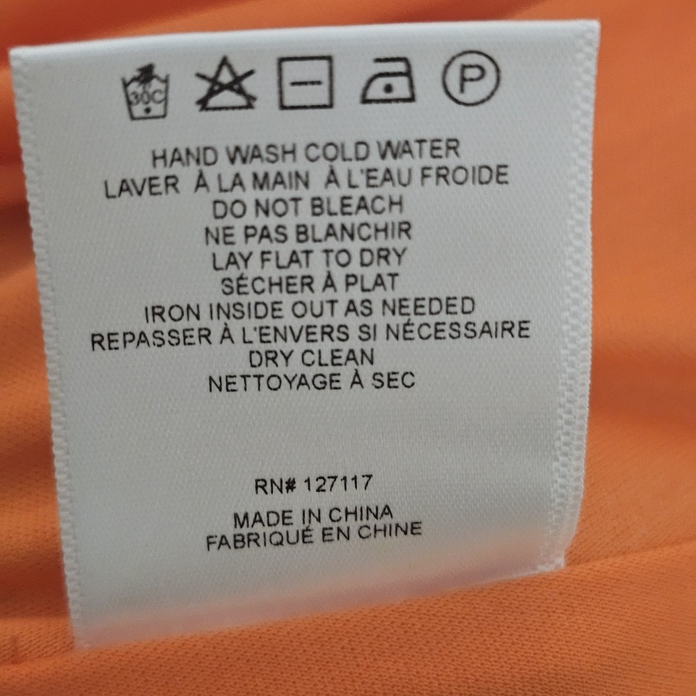 Badgley Mischka Dress Size 0 Fit X Orange Halter Ruched Sleeveless Long Maxi 350 - Picture 16 of 16